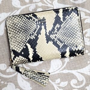 New Jimmy Choo Snakeskin medium wallet